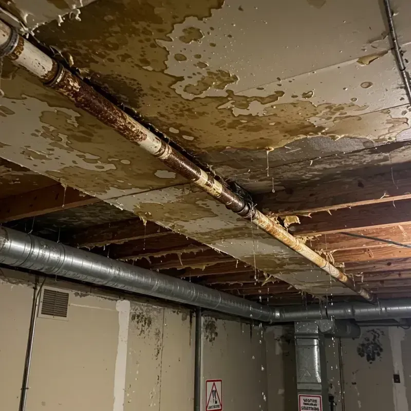 Ceiling Water Damage Repair in Hobart, WI