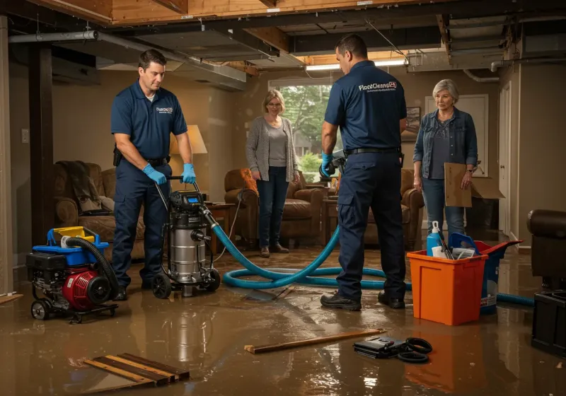 Basement Water Extraction and Removal Techniques process in Hobart, WI